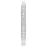 vidaXL Gabión s drôtom 5 mm a sieťou 5x5 cm 600x20x150 cm – Obrázok 4