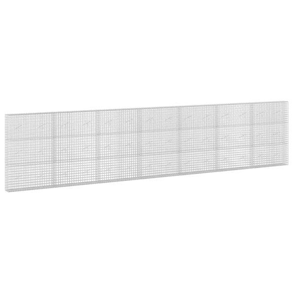 vidaXL Gabión s drôtom 5 mm a sieťou 5x5 cm 700x20x150 cm – Obrázok 2