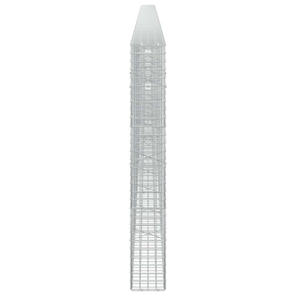 vidaXL Gabión s drôtom 5 mm a sieťou 5x5 cm 700x20x150 cm – Obrázok 4