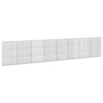 vidaXL Gabión s drôtom 5 mm a sieťou 5x5 cm 800x20x150 cm – Obrázok 2