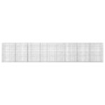 vidaXL Gabión s drôtom 5 mm a sieťou 5x5 cm 800x20x150 cm – Obrázok 3