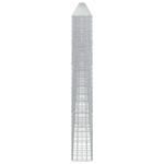 vidaXL Gabión s drôtom 5 mm a sieťou 5x5 cm 950x20x150 cm – Obrázok 4