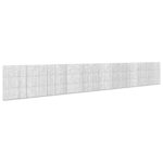 vidaXL Gabión s drôtom 5 mm a sieťou 5x5 cm 1000x20x150 cm – Obrázok 2