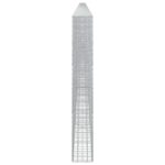 vidaXL Gabión s drôtom 5 mm a sieťou 5x5 cm 1000x20x150 cm – Obrázok 4