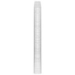 vidaXL Gabión s drôtom 5 mm a sieťou 5x5 cm 100x20x200 cm – Obrázok 4