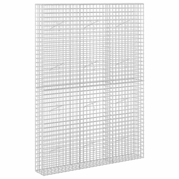 vidaXL Gabión s drôtom 5 mm a sieťou 5x5 cm 150x20x200 cm – Obrázok 2