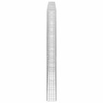 vidaXL Gabión s drôtom 5 mm a sieťou 5x5 cm 150x20x200 cm – Obrázok 4