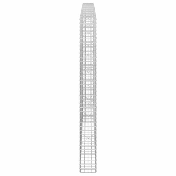 vidaXL Gabión s drôtom 5 mm a sieťou 5x5 cm 150x20x200 cm – Obrázok 4