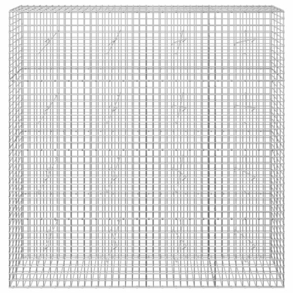 vidaXL Gabión s drôtom 5 mm a sieťou 5x5 cm 200x20x200 cm – Obrázok 3