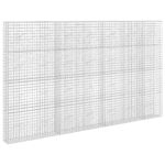 vidaXL Gabión s drôtom 5 mm a sieťou 5x5 cm 350x20x200 cm – Obrázok 2