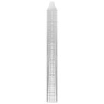 vidaXL Gabión s drôtom 5 mm a sieťou 5x5 cm 450x20x200 cm – Obrázok 4
