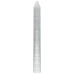 vidaXL Gabión s drôtom 5 mm a sieťou 5x5 cm 650x20x200 cm – Obrázok 4