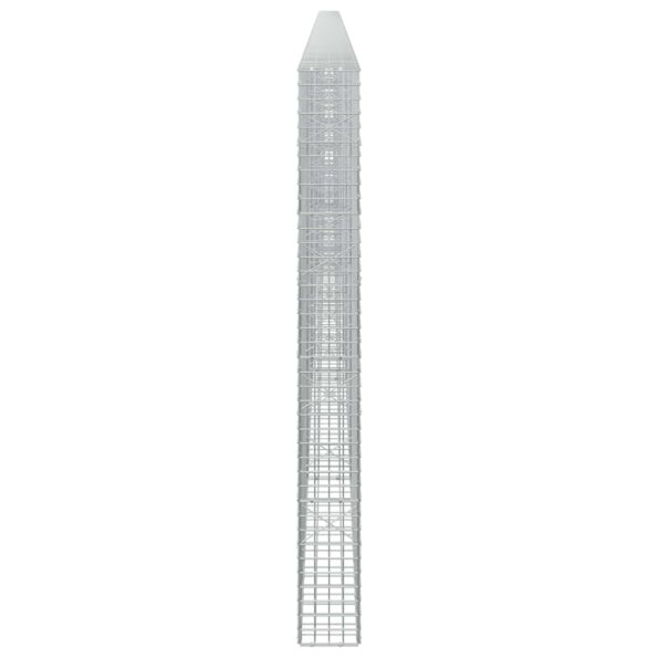 vidaXL Gabión s drôtom 5 mm a sieťou 5x5 cm 650x20x200 cm – Obrázok 4
