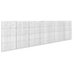 vidaXL Gabión s drôtom 5 mm a sieťou 5x5 cm 700x20x200 cm – Obrázok 2