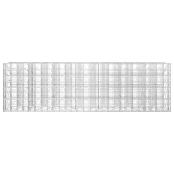 vidaXL Gabión s drôtom 5 mm a sieťou 5x5 cm 700x20x200 cm – Obrázok 3
