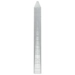 vidaXL Gabión s drôtom 5 mm a sieťou 5x5 cm 900x20x200 cm – Obrázok 4