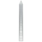 vidaXL Gabión s drôtom 5 mm a sieťou 5x5 cm 950x20x200 cm – Obrázok 4