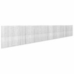 vidaXL Gabión s drôtom 5 mm a sieťou 5x5 cm 1050x20x200 cm – Obrázok 2