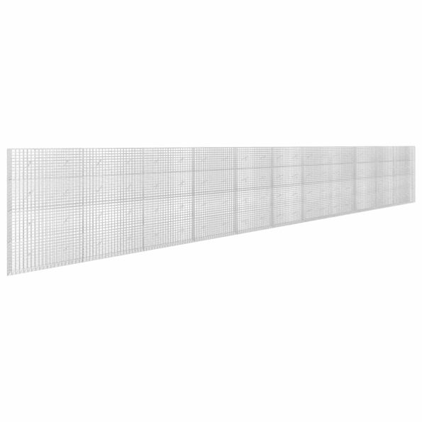 vidaXL Gabión s drôtom 5 mm a sieťou 5x5 cm 1100x20x200 cm – Obrázok 2