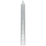 vidaXL Gabión s drôtom 5 mm a sieťou 5x5 cm 1100x20x200 cm – Obrázok 4