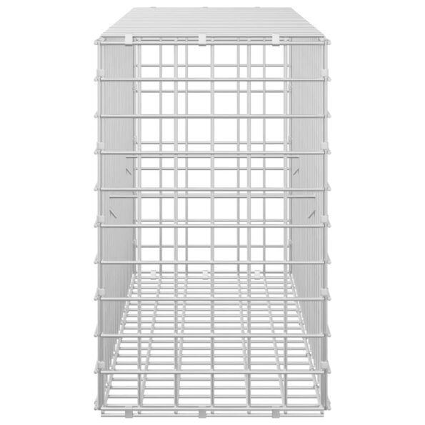vidaXL Gabión s drôtom 5 mm a sieťou 5x5 cm 100x30x50 cm – Obrázok 4