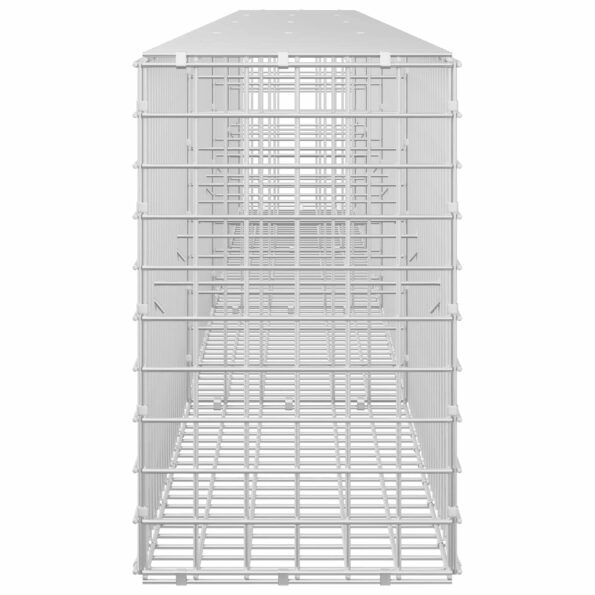 vidaXL Gabión s drôtom 5 mm a sieťou 5x5 cm 400x30x50 cm – Obrázok 4