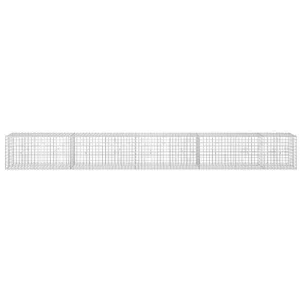 vidaXL Gabión s drôtom 5 mm a sieťou 5x5 cm 450x30x50 cm – Obrázok 3