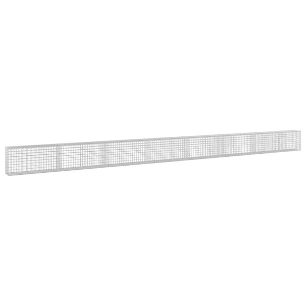 vidaXL Gabión s drôtom 5 mm a sieťou 5x5 cm 750x30x50 cm – Obrázok 2
