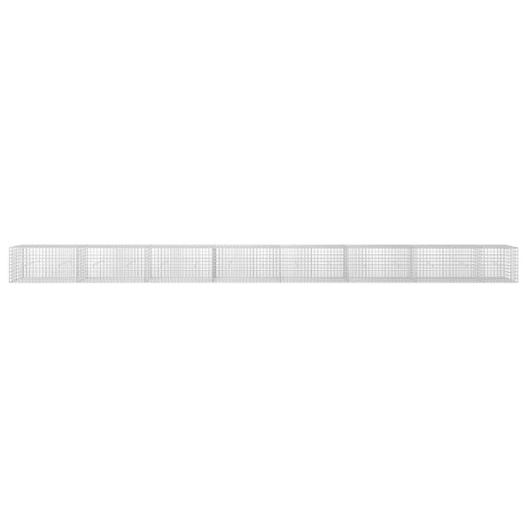vidaXL Gabión s drôtom 5 mm a sieťou 5x5 cm 750x30x50 cm – Obrázok 3