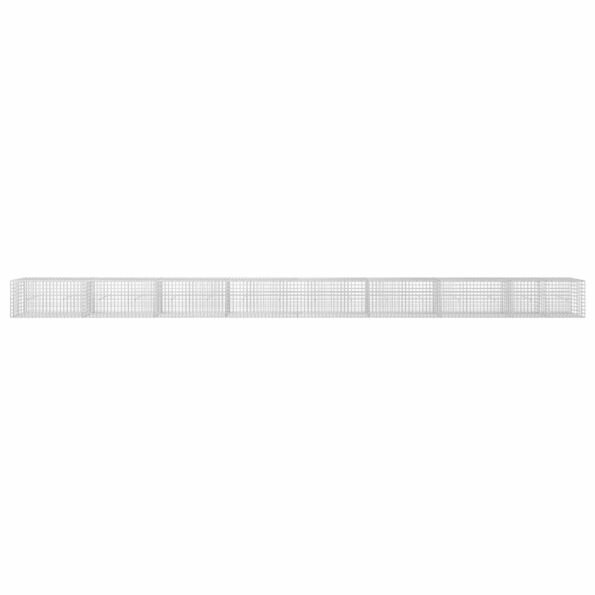 vidaXL Gabión s drôtom 5 mm a sieťou 5x5 cm 800x30x50 cm – Obrázok 3