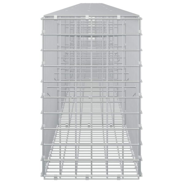 vidaXL Gabión s drôtom 5 mm a sieťou 5x5 cm 850x30x50 cm – Obrázok 4