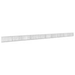 vidaXL Gabión s drôtom 5 mm a sieťou 5x5 cm 1000x30x50 cm – Obrázok 2