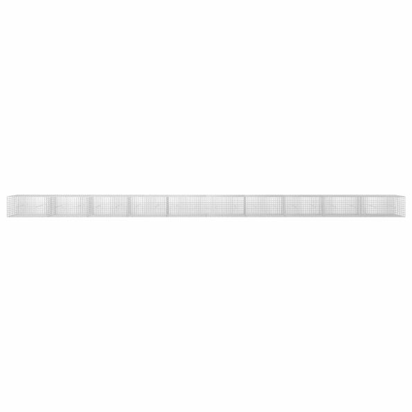 vidaXL Gabión s drôtom 5 mm a sieťou 5x5 cm 1000x30x50 cm – Obrázok 3