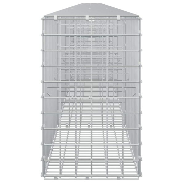 vidaXL Gabión s drôtom 5 mm a sieťou 5x5 cm 1000x30x50 cm – Obrázok 4