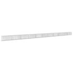 vidaXL Gabión s drôtom 5 mm a sieťou 5x5 cm 1100x30x50 cm – Obrázok 2
