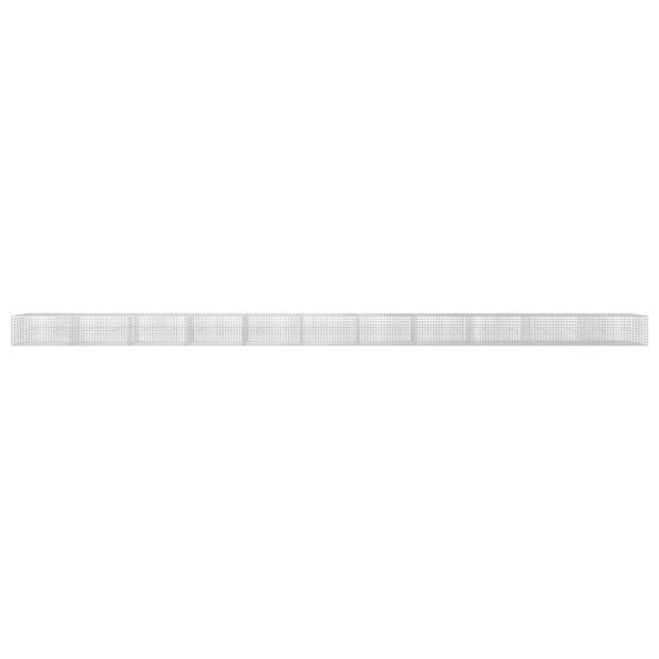 vidaXL Gabión s drôtom 5 mm a sieťou 5x5 cm 1100x30x50 cm – Obrázok 3
