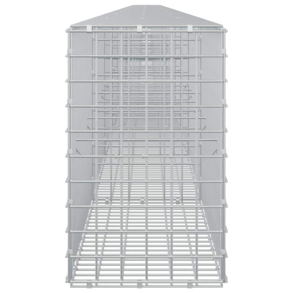 vidaXL Gabión s drôtom 5 mm a sieťou 5x5 cm 1100x30x50 cm – Obrázok 4