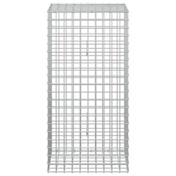 vidaXL Gabión s drôtom 5 mm a sieťou 5x5 cm 50x30x100 cm – Obrázok 3