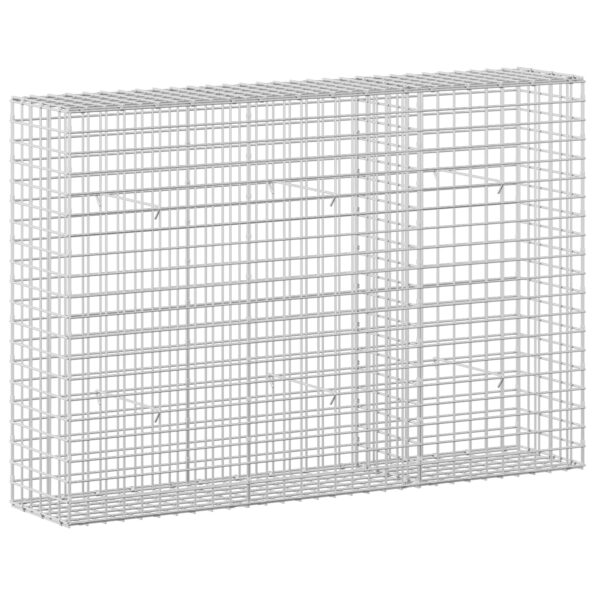 vidaXL Gabión s drôtom 5 mm a sieťou 5x5 cm 150x30x100 cm – Obrázok 2