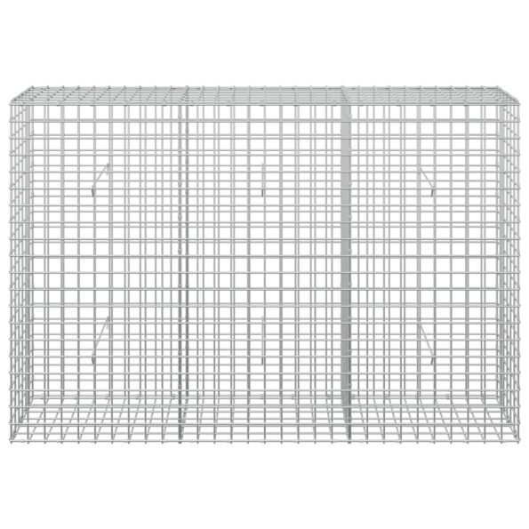 vidaXL Gabión s drôtom 5 mm a sieťou 5x5 cm 150x30x100 cm – Obrázok 3