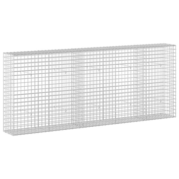 vidaXL Gabión s drôtom 5 mm a sieťou 5x5 cm 250x30x100 cm – Obrázok 2