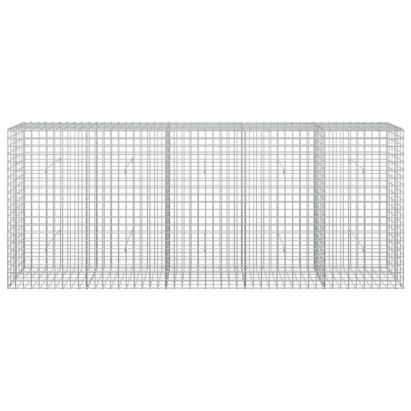 vidaXL Gabión s drôtom 5 mm a sieťou 5x5 cm 250x30x100 cm – Obrázok 3