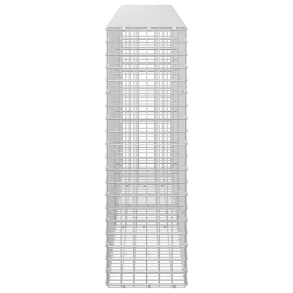 vidaXL Gabión s drôtom 5 mm a sieťou 5x5 cm 250x30x100 cm – Obrázok 4