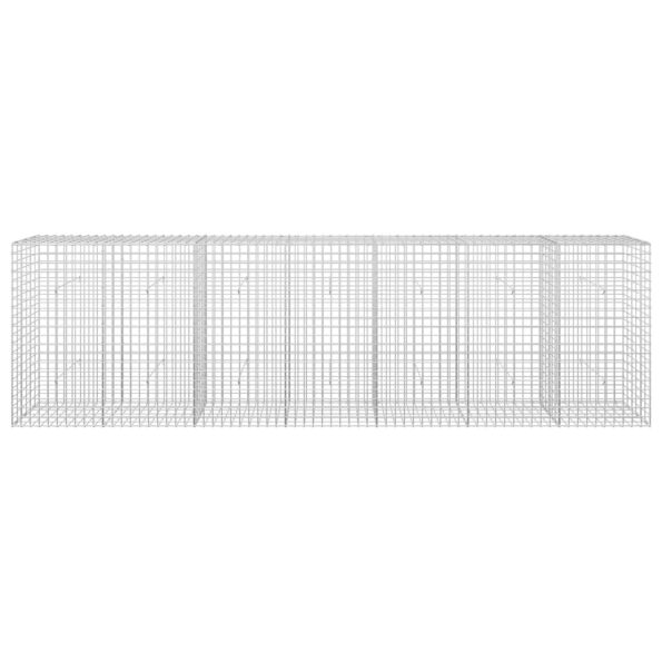 vidaXL Gabión s drôtom 5 mm a sieťou 5x5 cm 350x30x100 cm – Obrázok 3