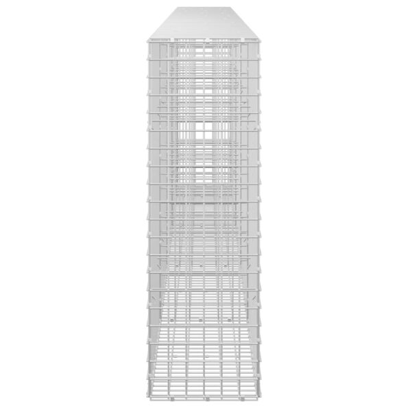 vidaXL Gabión s drôtom 5 mm a sieťou 5x5 cm 450x30x100 cm – Obrázok 4