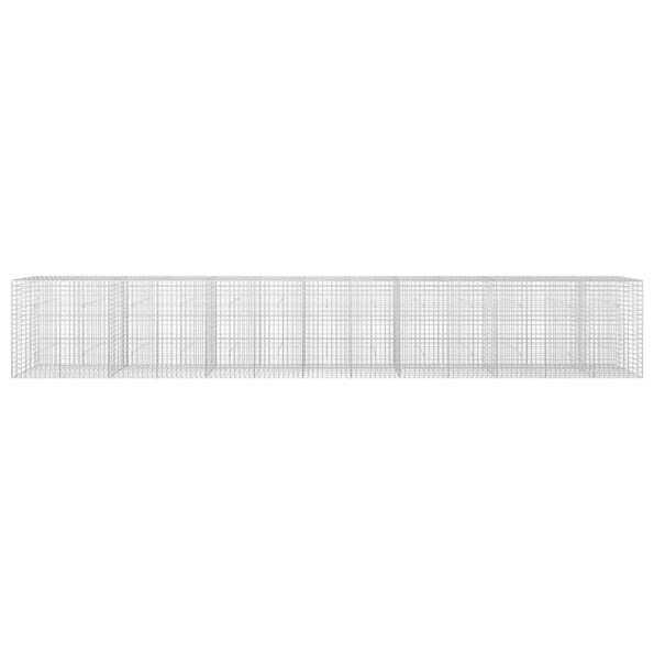 vidaXL Gabión s drôtom 5 mm a sieťou 5x5 cm 650x30x100 cm – Obrázok 3