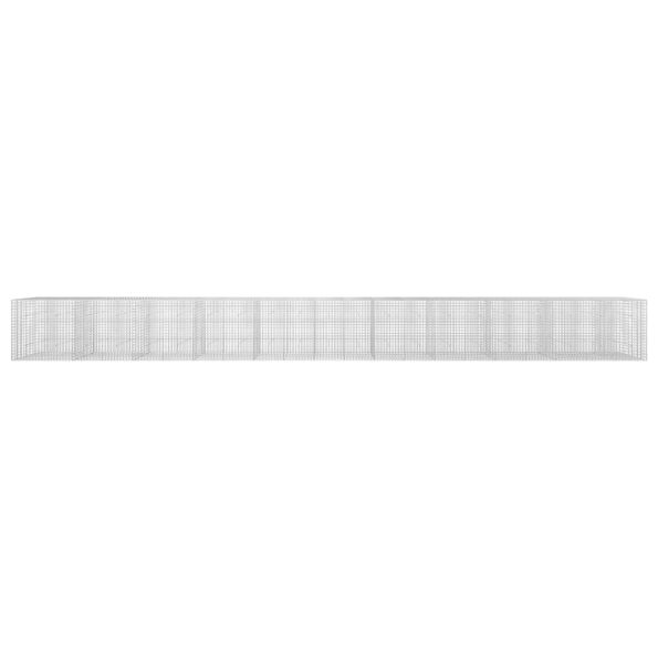 vidaXL Gabión s drôtom 5 mm a sieťou 5x5 cm 1050x30x100 cm – Obrázok 3