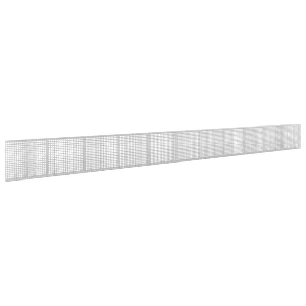 vidaXL Gabión s drôtom 5 mm a sieťou 5x5 cm 1100x30x100 cm – Obrázok 2
