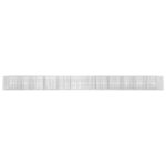 vidaXL Gabión s drôtom 5 mm a sieťou 5x5 cm 1200x30x100 cm – Obrázok 3