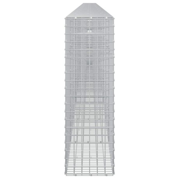 vidaXL Gabión s drôtom 5 mm a sieťou 5x5 cm 1200x30x100 cm – Obrázok 4